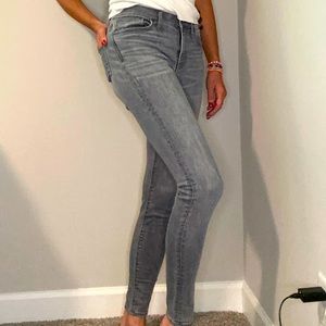 Madewell 9” high-rise skinny 27 Tall